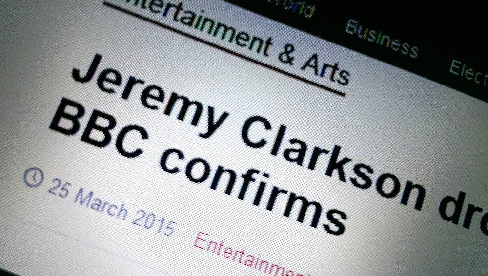 Jeremy Clarkson sacked