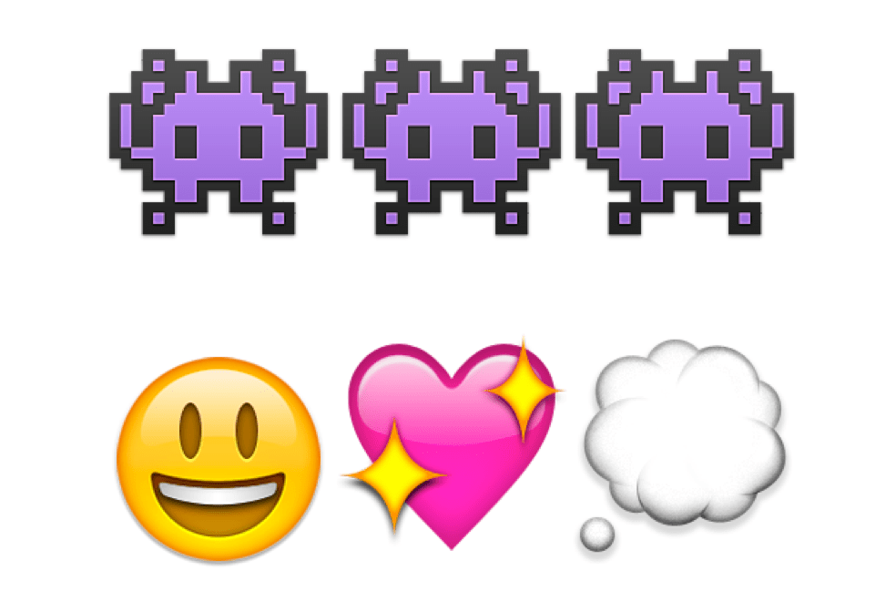 Digital world emojis